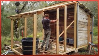 Man Builds Amazing DIY Wood Cabin in the Forest Start to Finish  by @MatthiasCabinChronicles