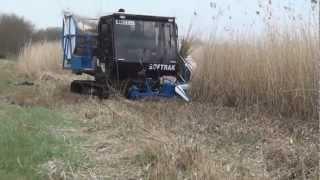 Reed Harvesting Shapwick Fen inc 3D