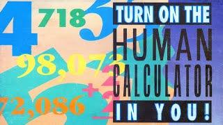 Turn on The Human Calculator in You Ebook & Audio 1991 by Scott Flansburg