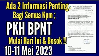 PENTING  MULAI HARI INI 10 MEI 2023 KPM PKH BPNT WAJIB TAU TERKAIT JADWAL PENCAIRAN & PENGAMBILAN