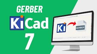 #12 How To Generate Gerber file In KiCad 7.0  #PCBCupid