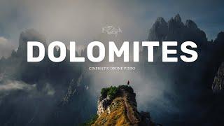 Dolomites Cinematic Drone Video