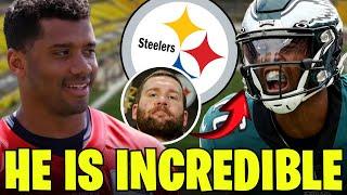 OUR NEW ROETHLISBERGER  HE IS VERY CONFIDENT HE WILL BE THE SECOND RECEIVER. STEELERS NEWS