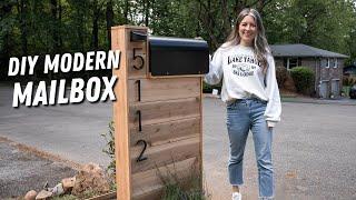 How To Build an Eye-Catching Modern Mailbox