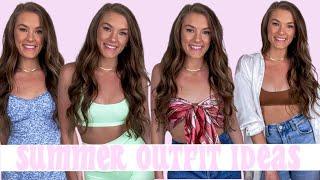 SUMMER OUTFIT INSPO  10 simple outfit ideas you can dress up or down - SUMMER LOOKBOOK 2021