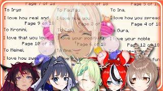 Council and IRyS Reads Sanas Letter 【HololiveEN】