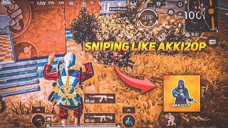 SNIPING LIKE @Akki2opGaming  SNIPING BGMI MONTAGE  IPHONE 13 PRO - 90 FPS  PUBG MONTAGE