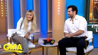 Mille Bobby Brown and Henry Cavill talk Enola Holmes 2 l GMA