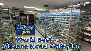 4K - Gemini Jets  Las Vegas - The World best Airplane Model Shop  Collection Nevada 