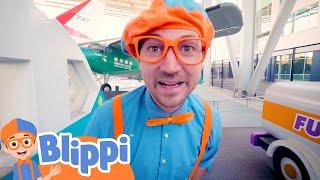 Blippi Visits The Museum of Flight   Learning Videos For Kids  Education Show For Toddlers