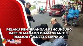 Pelaku Penyerangan Pengunjung Kafe di Manado Diamankan tim Resmob Polresta Manado