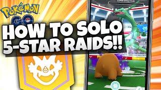 HOW TO SOLO LEGENDARY FIVE-STAR RAIDS in Pokémon GO  Easy Guide for Next Level Raiding