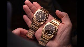 The Bulgari Octo Finissimo 103637 and 103717 bring precious and polished into the collection