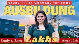 Ausbildung - Study ITI In Germany For Free & Earn Lakhs  Free Industrial Training In Germany