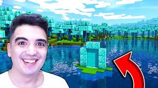 ELMAS PORTAL YAPTIM  - ZENGİNCRAFT #13 - Minecraft