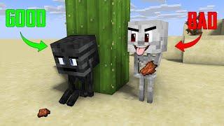 Monster School  EVIL SKELETON VS GOOD WITHER SKELETON