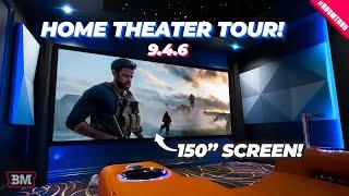 INCREDIBLE 9.4.6 Home Theater Tour 2023 Dolby ATMOS 4K  KRIX  TRINNOV  SONY  MADVR