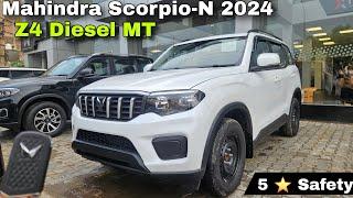 Scorpio n Z4 diesel  Most VFM Variant   Scorpio n 2nd base model 2024  The AutoWorld