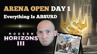 Everything Is ABSURD  Arena Open Day 1  Modern Horizons 3 Sealed  MTG Arena