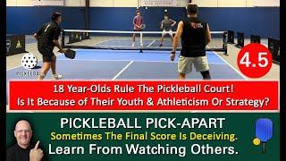 Pickleball Revolution  18-Year-Olds Dominate The Court  How Did They Do It? Learn By Watching