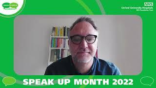 Ashley Lodge Head of Wellbeing and LGBT+ Staff Network Co-Chair on Speak Up Month 2022