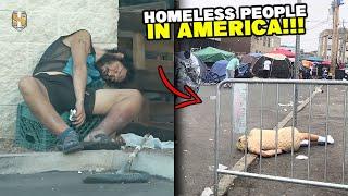 SAD LIFE IN USA - Kensington Ave Documentary SO POOR Philadelphia Residents sleep on the streets