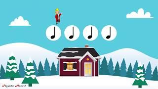 Deck the Halls  Kids Christmas Songs  Rhythm practice  Lectura rítmica