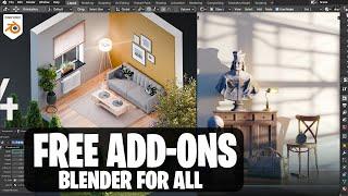 8 Free Best Blender Add-ons you Must Know