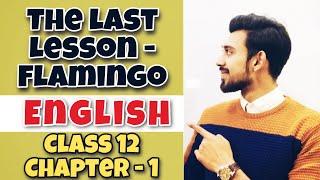 The last lesson  Complete chapter  Flamingo  Class 12