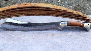 Make a Chopper Knife from a Truck Leaf Spring