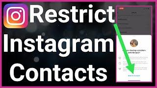 What Happens When You Restrict Someone On Instagram?