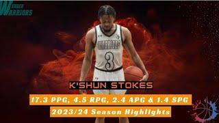 KShun Stokes 202324 Season Highlights HD