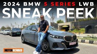 First Look 2024 BMW 5 Series LWB