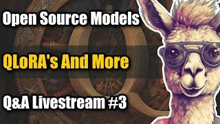 Finetuning Embeddings QLoRALoRA and More Livestream Q&A Session #3