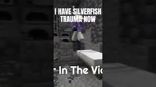 I Have Silverfish Trauma Now #minecraft #minecraftshorts #shorts #short #minecraftshorts