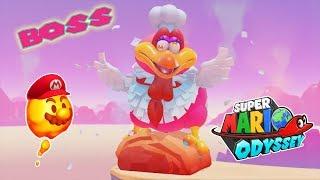 Super Mario Odyssey - Level 9 Luncheon Kingdom BOSS