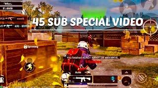 45 SUBSCRIBERS SPECIAL VIDEO  BGMI