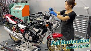 Full Restoration Honda CB400 - 1994 Timelapse