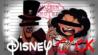 Hazbin Hotel voice actors cursing but its their Disney characters an animation