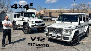 Mercedes G65 AMG vs Mercedes G550 4x4²