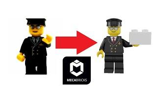 Wie macht man eine eigene 3D Figur? MecaBricks Tutorial