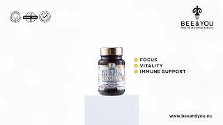 Support your digestive system naturally with BEE&YOU Propolis Royal Jelly Pollen Tablet