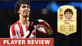 JOAO FELIX 81 PLAYER REVIEW  FIFA 21 ULTIMATE TEAM