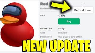 How To REFUND ITEMS on ROBLOX To Get Your Robux Back... 2024