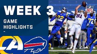 Rams vs. Bills Week 3 Highlights  NFL 2020