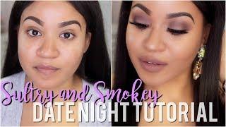 Spring Date Night Makeup Tutorial  Mauve Sultry Smokey Eye