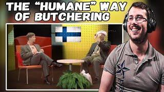 Italian Reacts To Ketonen ja Myllyrinne - Organic butcher Finnish Comedy