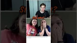 Someone hides in  closet  Omegle prank #shorts #omegleprank #funny