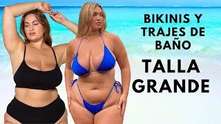 Trajes de baños de mujer   tips para tallas grandes con Mikaela Reidy modelo plus size