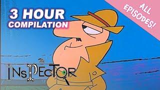 The Inspector All Episodes  3-Hour MEGA Compilation  The Pink Panther Show